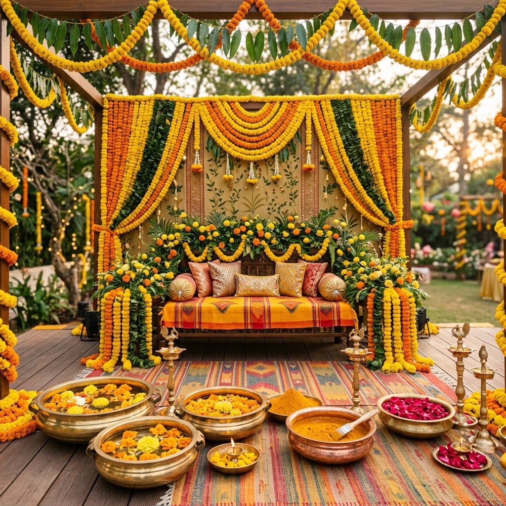 Haldi Decorations